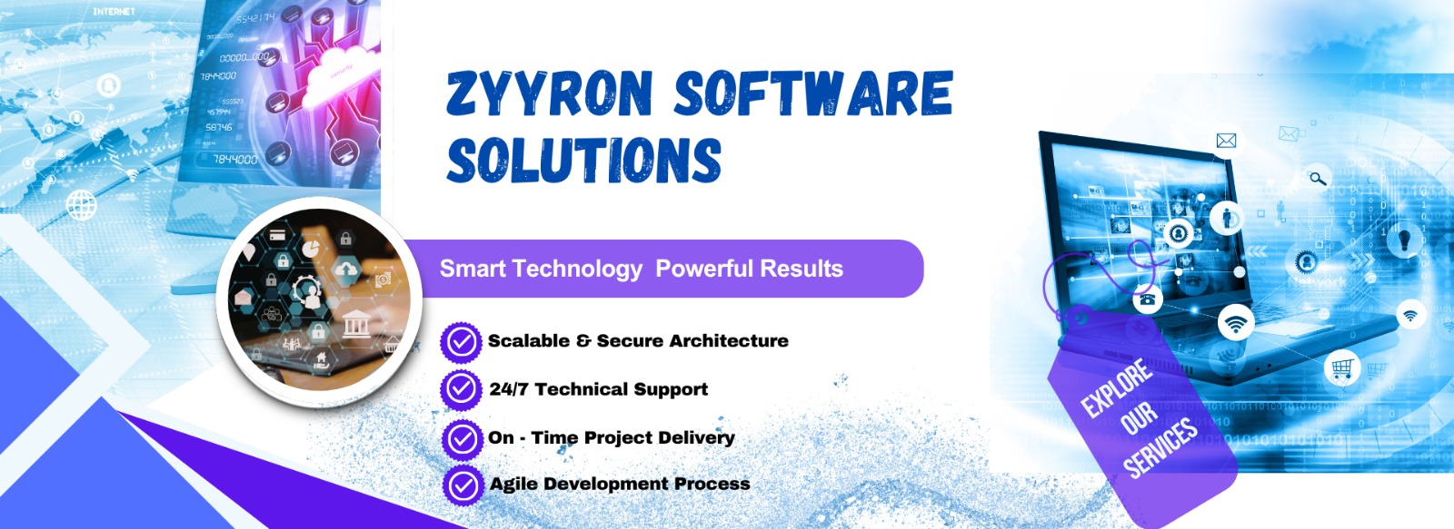 Zyyron Software Solutions Banner 1